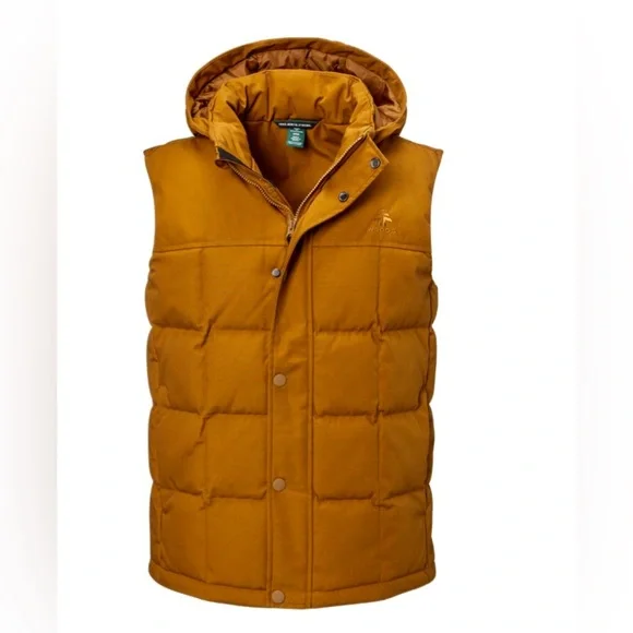 Hooded hot sale vest jacket